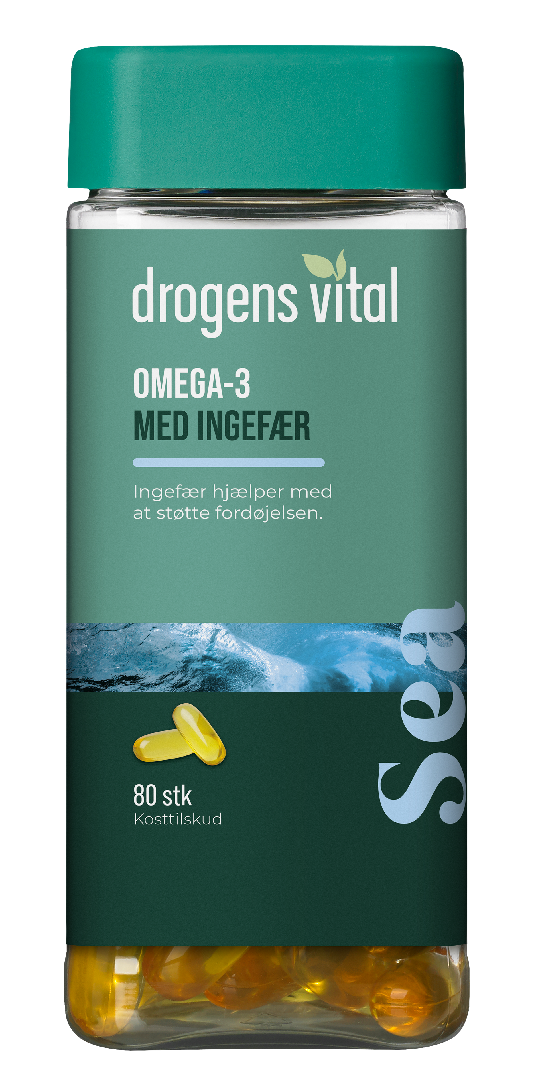 Drogens Vital Omega 3 Ingefær