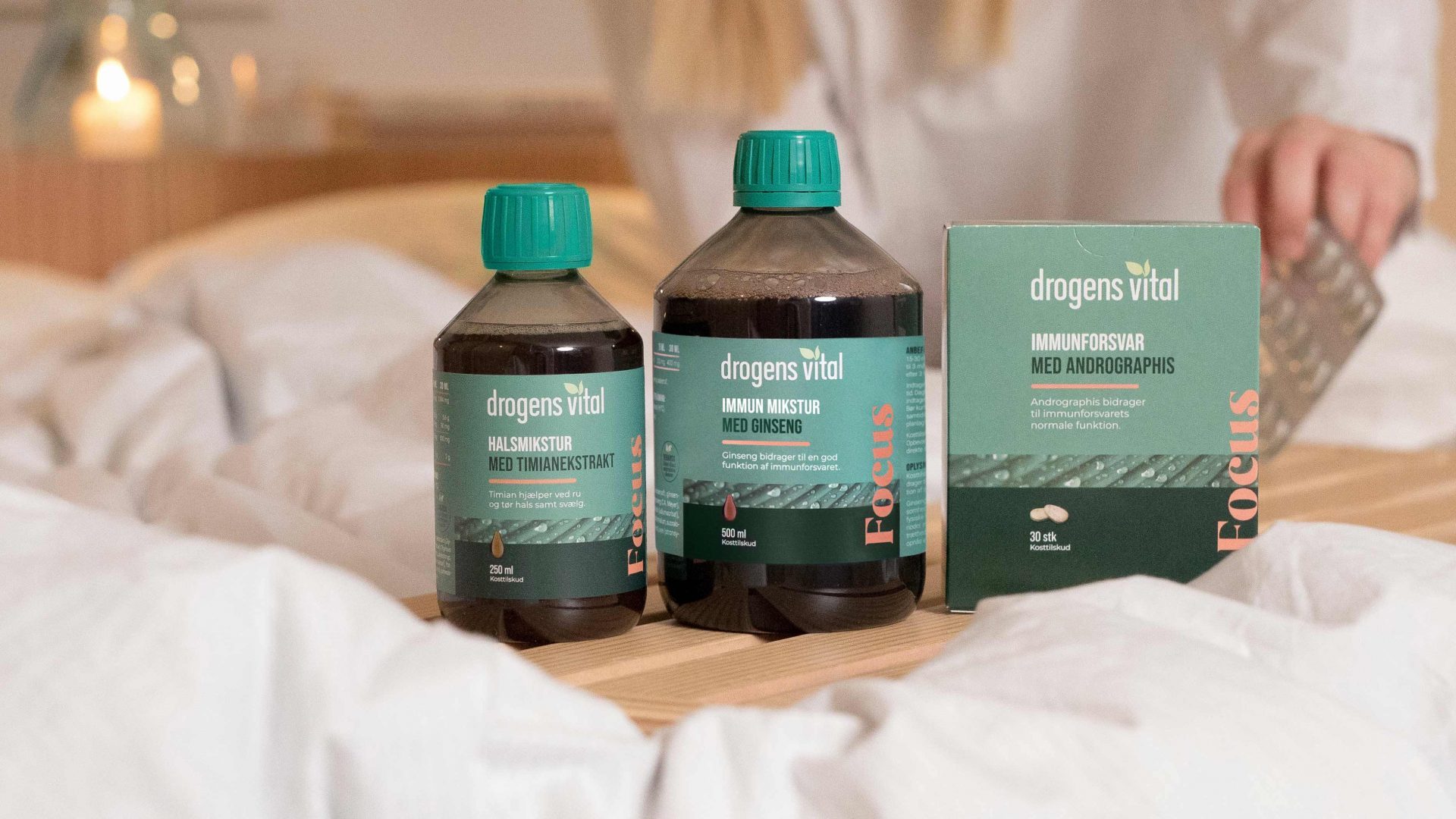 Kosttilskud til særlige behov fra Drogens Vital