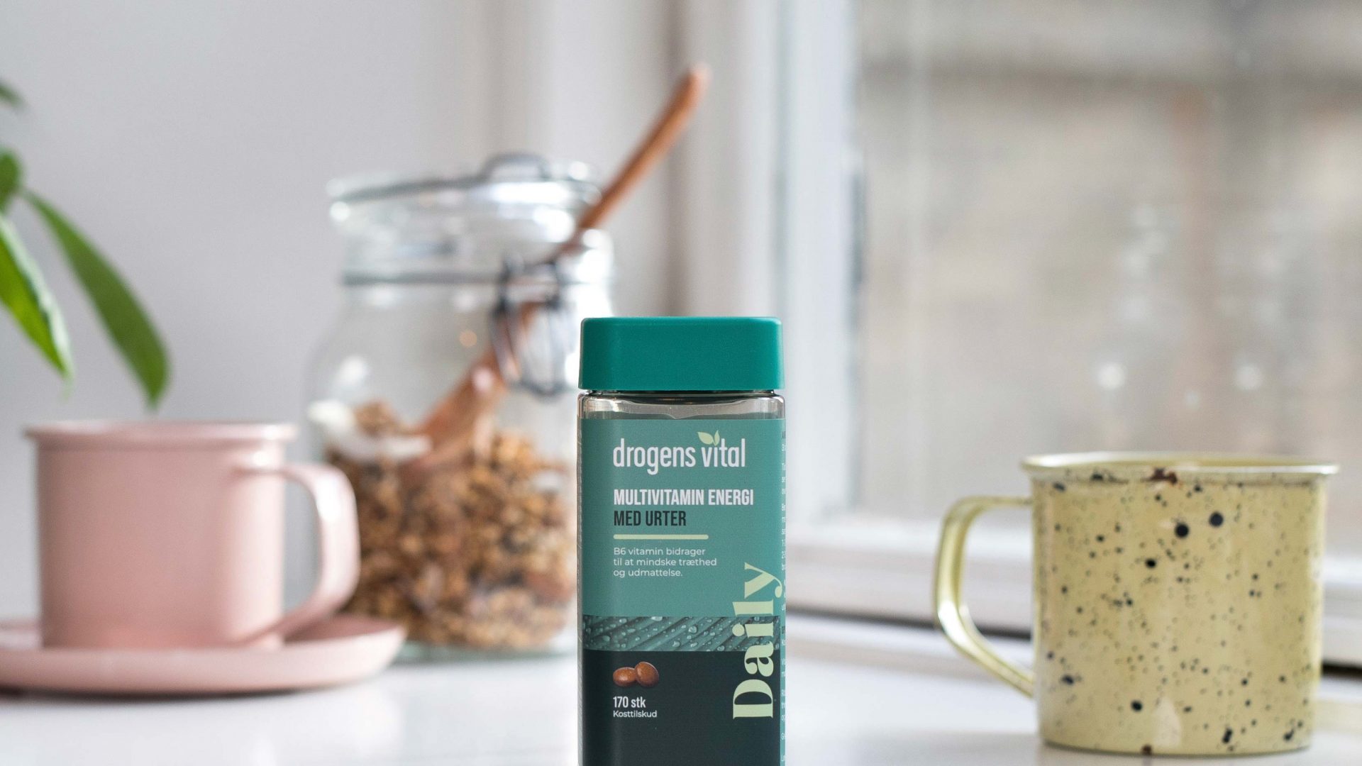 multivitaminer: energi med urter, Drogens Vital