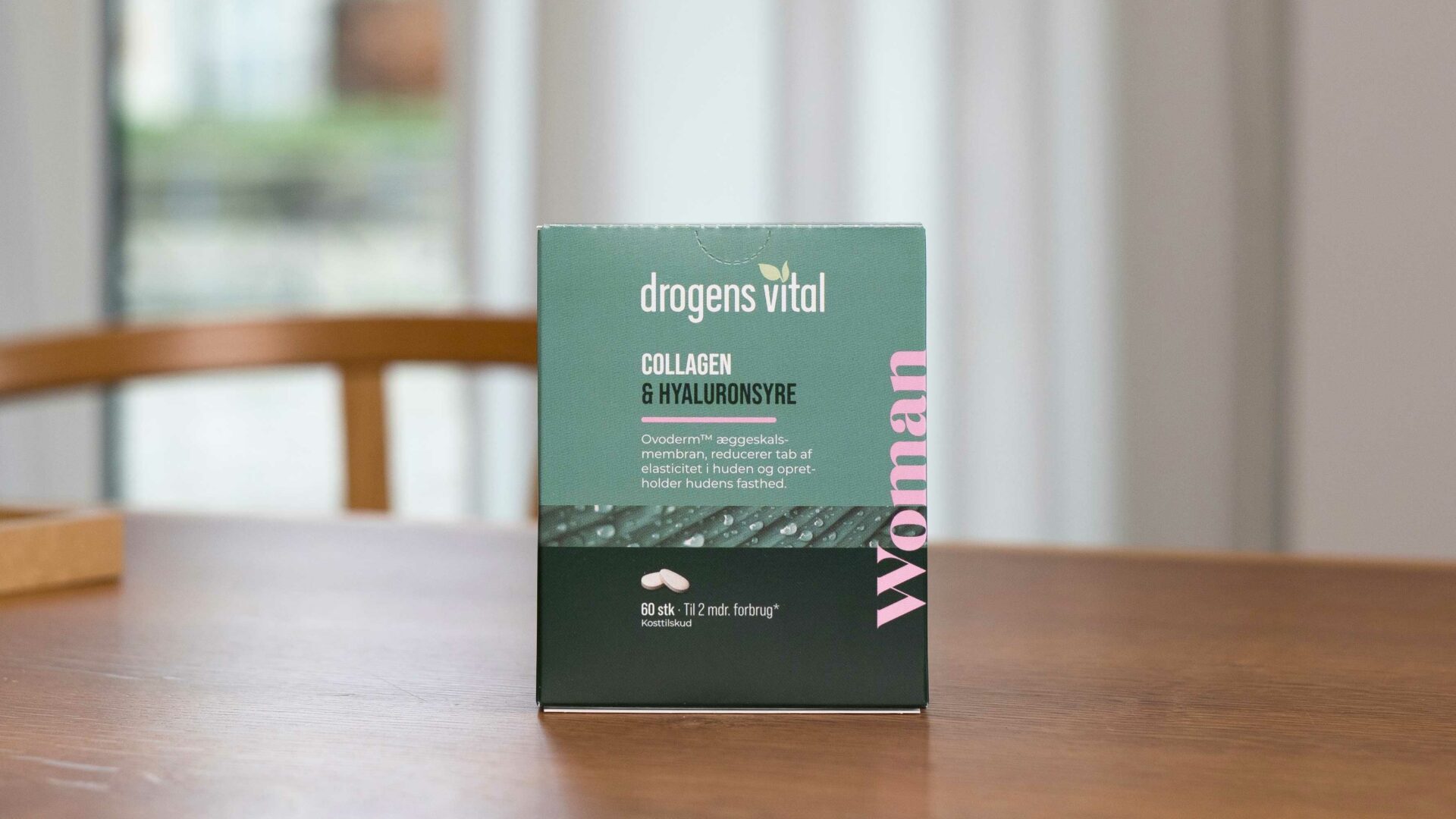 collagen og hyaluronsyre, drogens vital