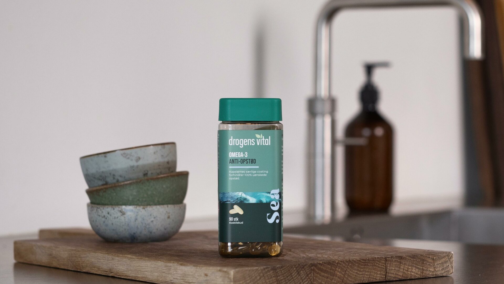 undgå fiskeopstød: omega-3 anti-opstød, drogens vital